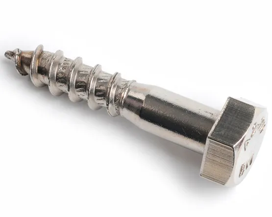 1/2 X 14 HEXAGON COACH SCREW ASME B18.2.1 A2 STAINLESS STEEL