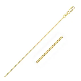 14k Yellow Gold Classic Box Chain 0.8mm-rx77667-30