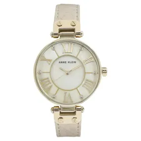 Anne Klein Ceramics Golden Dial Women 34mm