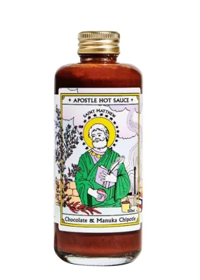 APOSTLE Saint Matthew Chocolate & Manuka Smoked Chipotle Sauce 150ml -                         -                     -      