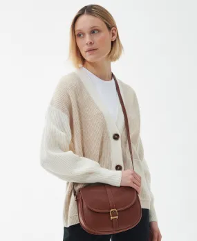 Barbour Laire Medium Leather Saddle Bag