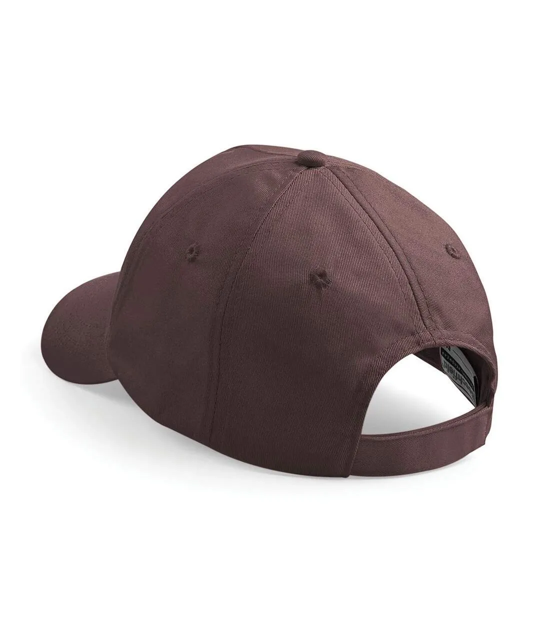 Beechfield Unisex Plain Original 5 Panel Baseball Cap (Pack of 2) (Chocolate) - UTRW6698
