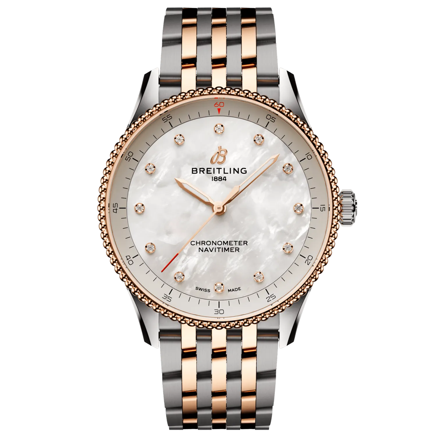Breitling Navitimer Off White Dial Women 32mm