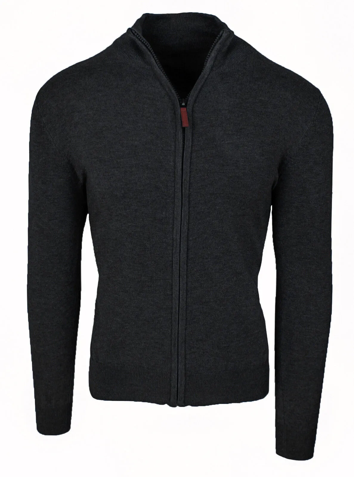 Cardigan maglione uomo Diamond invernale casual nero golf pullover con zip
