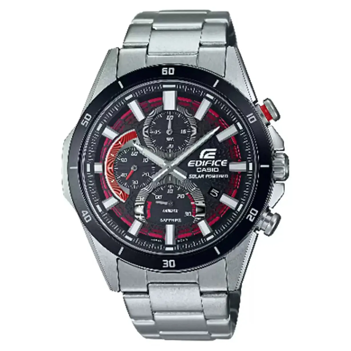 Casio Edifice  Black Dial Men 45.2mm