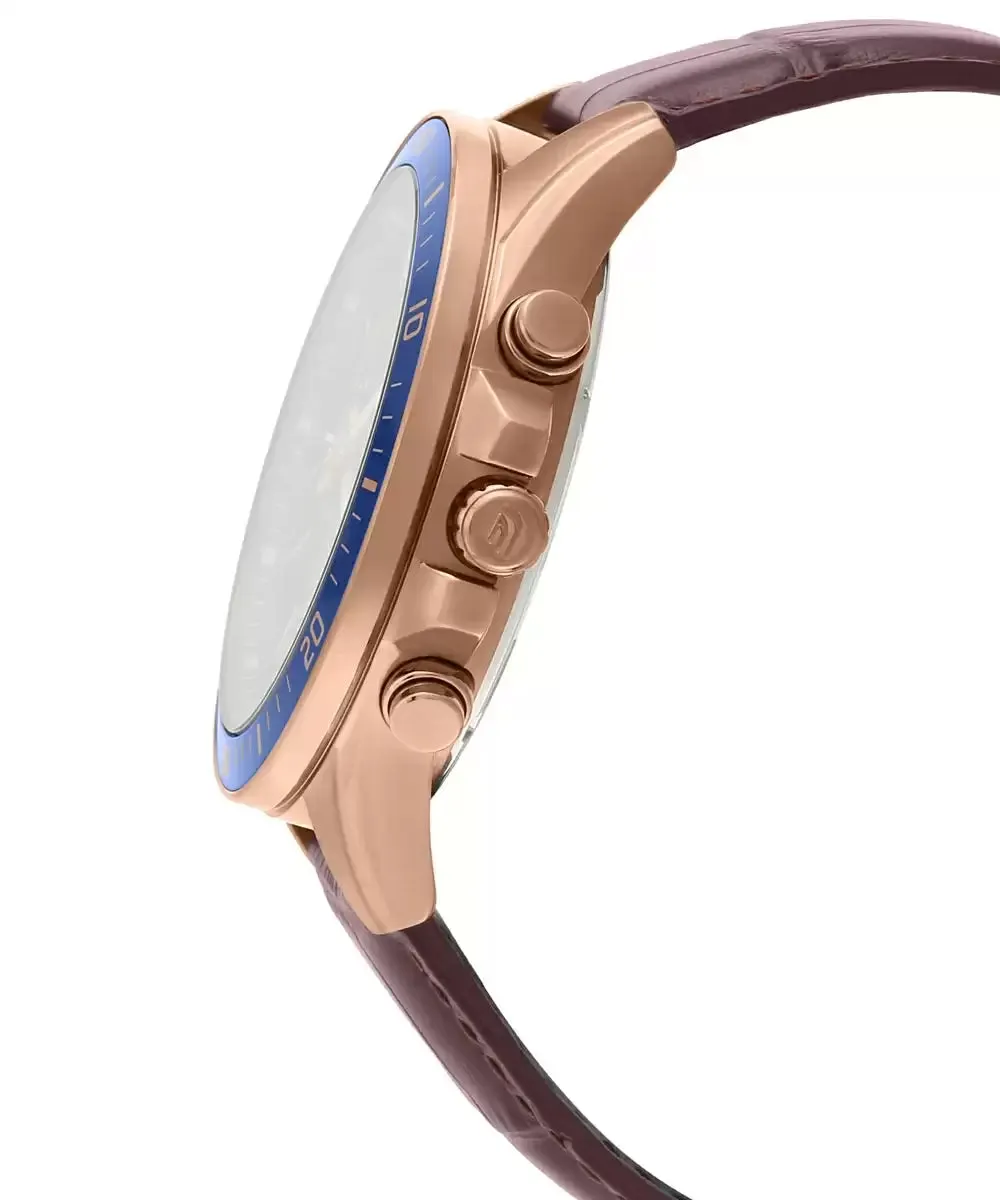 Casio Edifice  Brown Dial Men 47mm