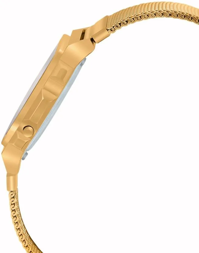 Casio Vintage Yellow Gold Dial Unisex 38mm