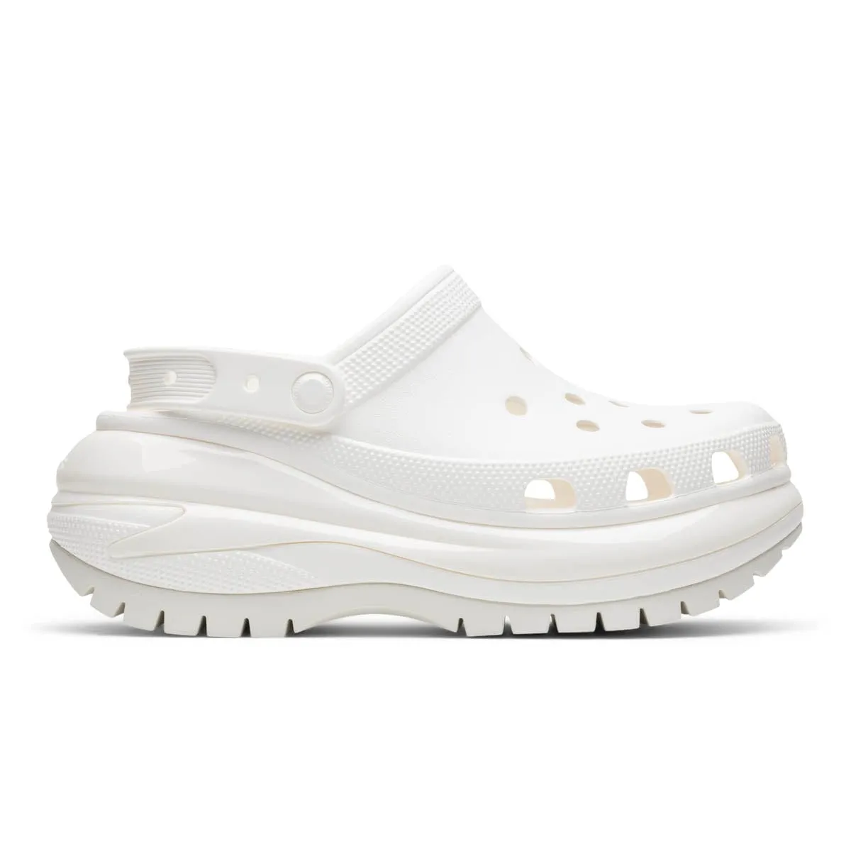 CLASSIC MEGA CRUSH CLOG WHITE | Bodega