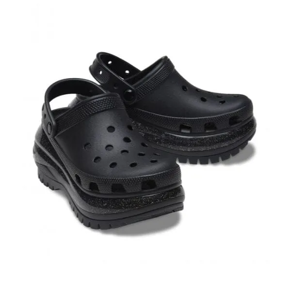      Crocs Mega Crush Sandals Rainbow Glitter 208794-001
