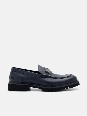 Edge Leather Loafers