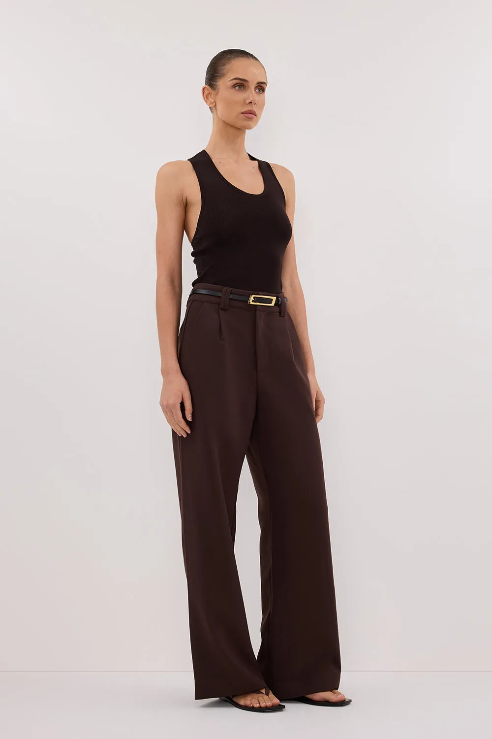 ELLE DARK CHOCOLATE PANT