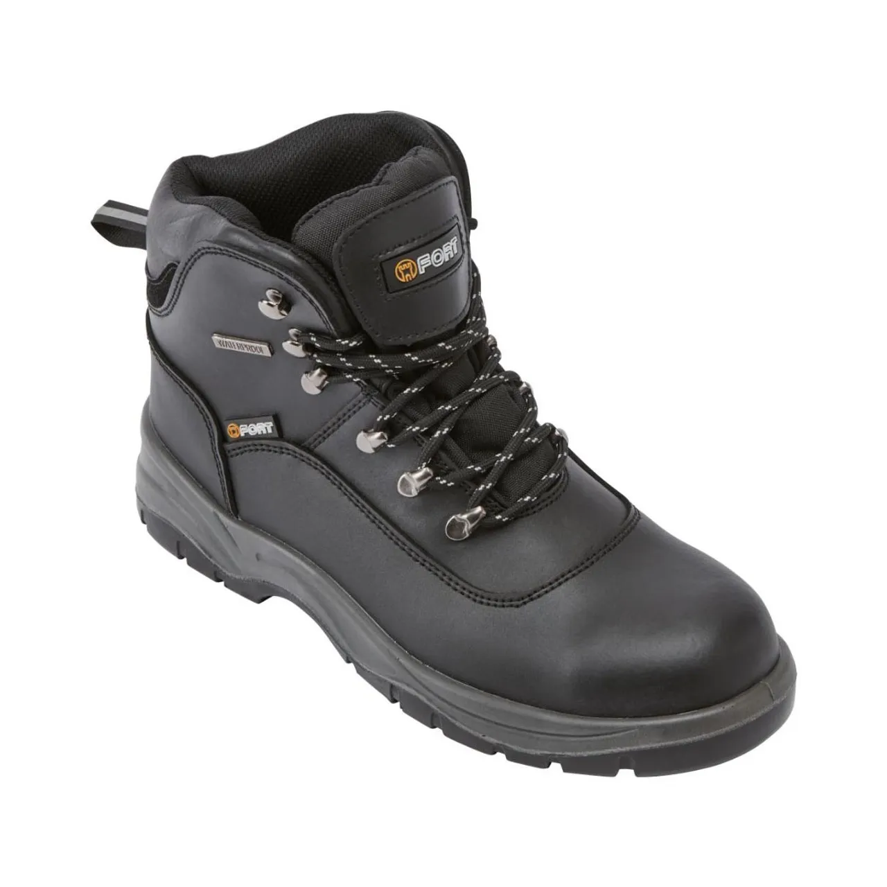 Fort FF102-BLK-7 FF102 Toledo Safety Boot Black - 7