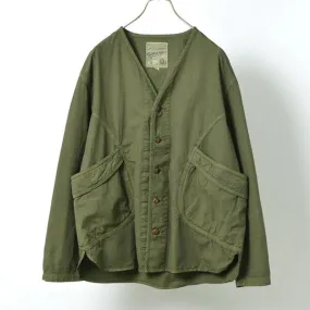 GOHEMP（ゴーヘンプ） 別注 ベンダーノーカラー ジャケット / ヘンプ コットン / カーディガン / メンズ レディース / GHJ1000WRC / EXCLUSIVE VENDOR NO COLLAR JACKET