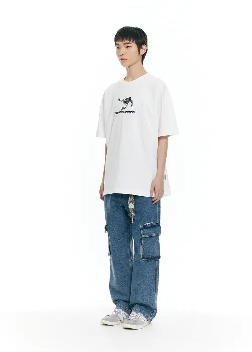GRAFFITIONMIND  |Street Style Short Sleeves T-Shirts