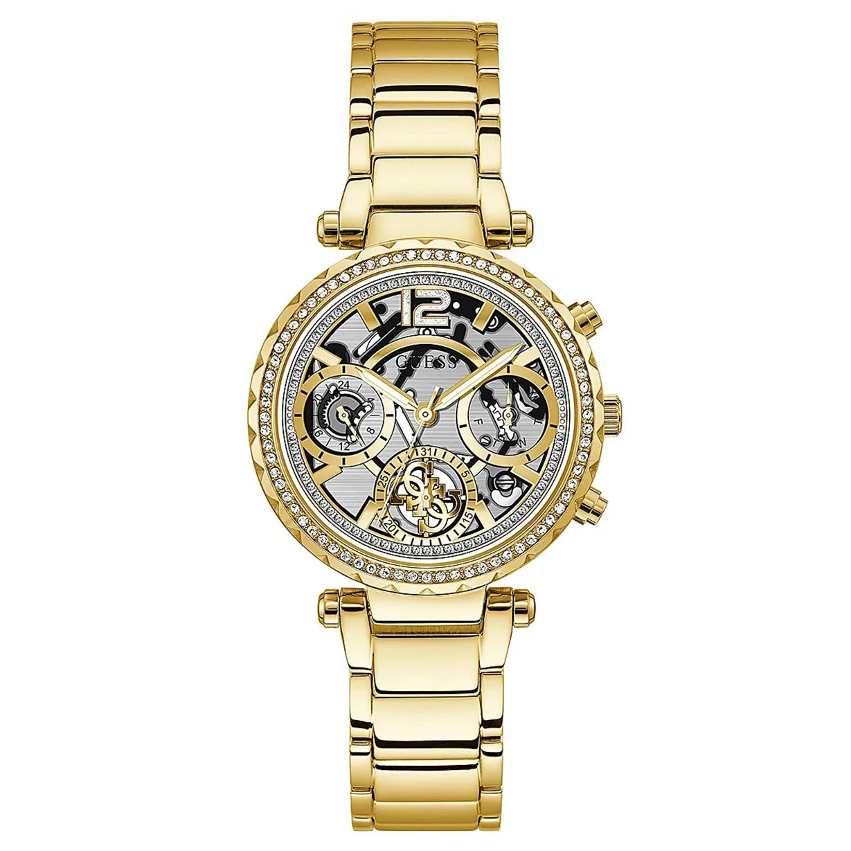 Guess Solstice Grey Dial Women 37mm