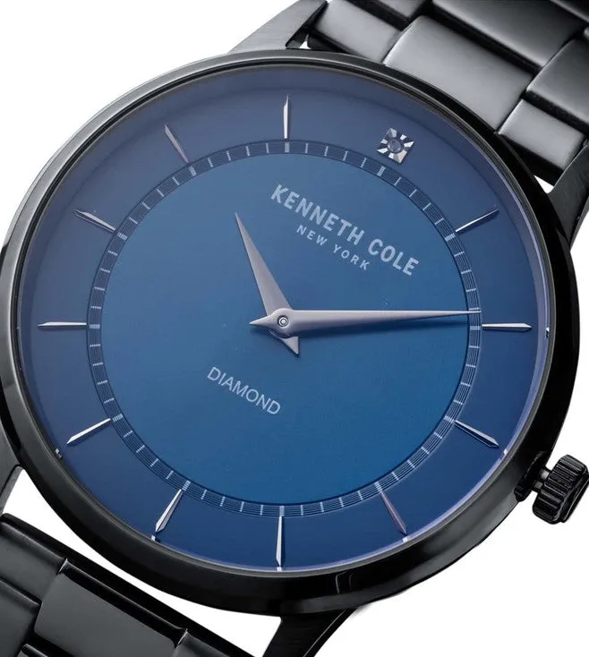 Kenneth Cole Analog Blue Dial Men 42mm