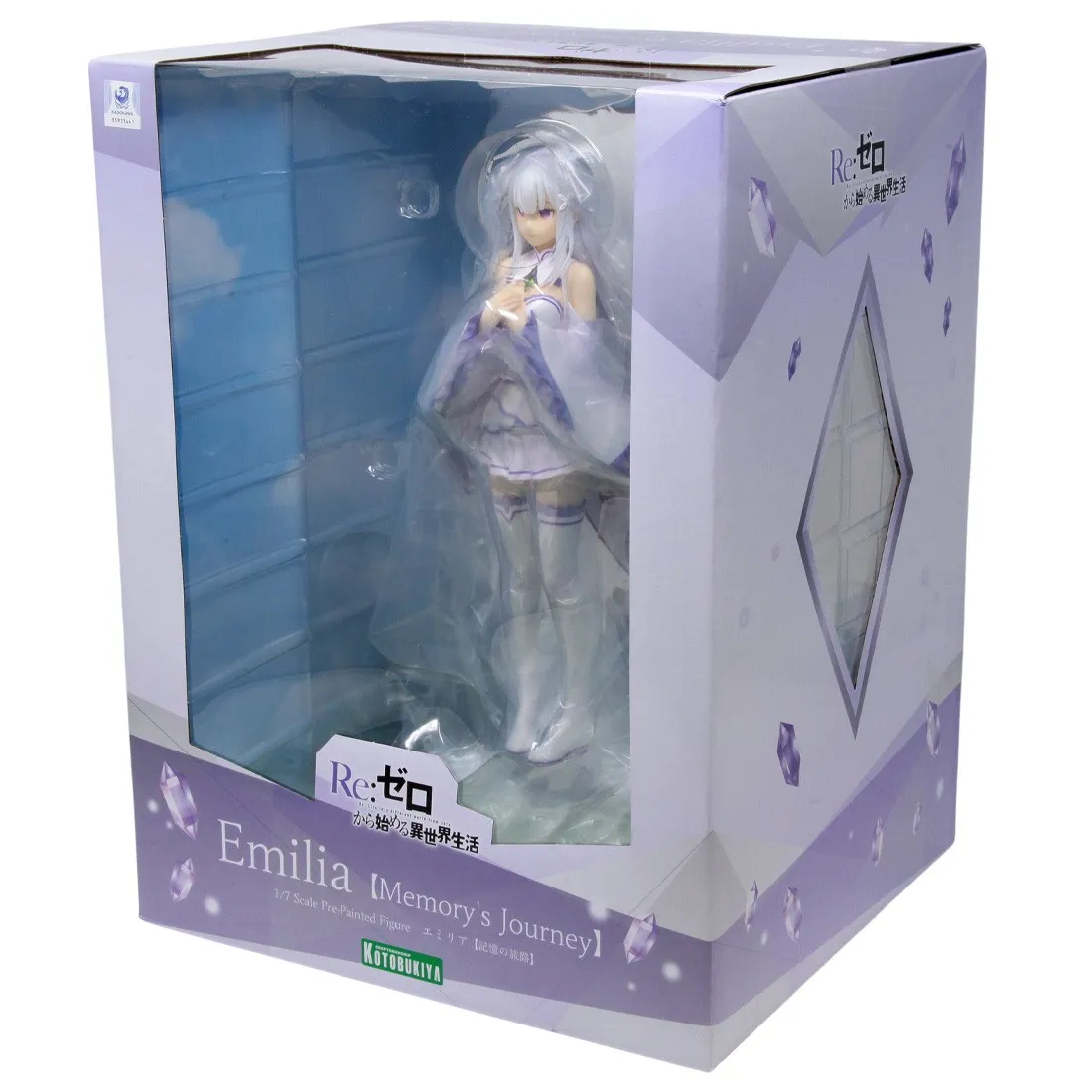 Kotobukiya Re:Zero Starting Life in Another World Emilia Memory's Journey Figure (white)