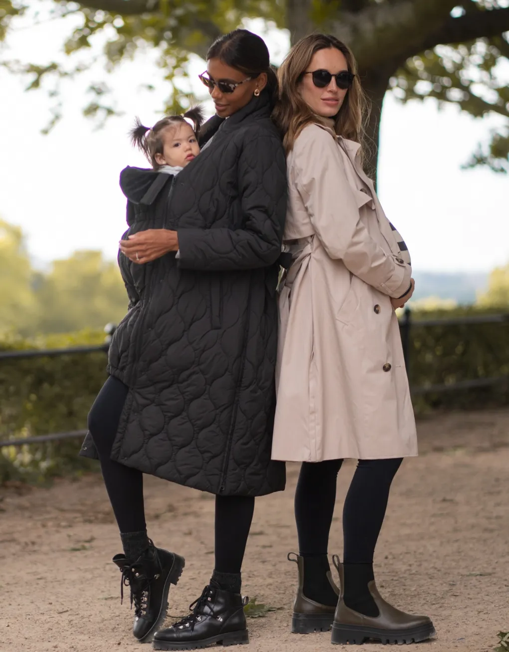 Laurie | Quilted 3 in 1 Maternity & Babywearing Coat