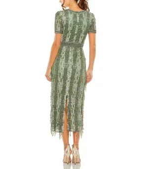 Mac Duggal Womens Embellished Formal Evening Dress