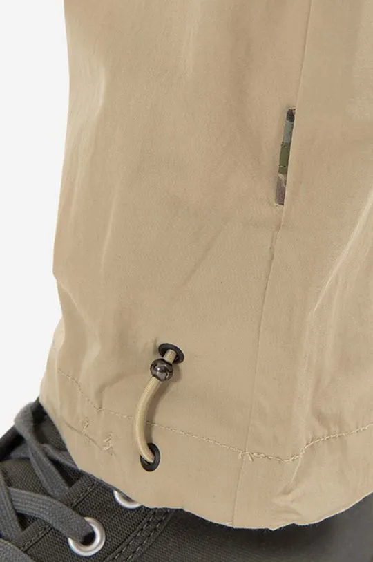 Maharishi trousers Original Dragon men's beige color