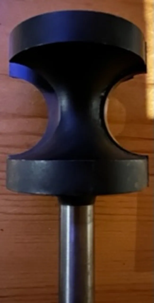Porter Cable Bull Nose Bit 1-1/8" Material 1/2" Shank