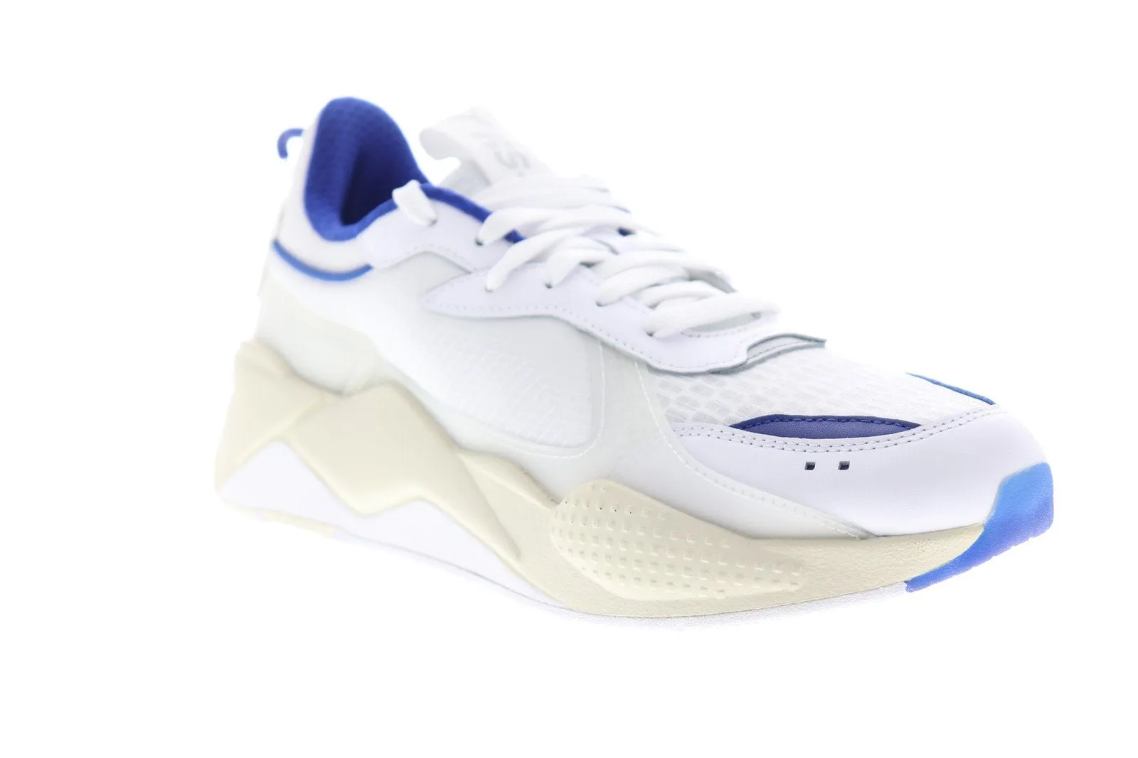 Puma RS-X Tech 36932903 Mens White Canvas Lace Up Lifestyle Sneakers Shoes