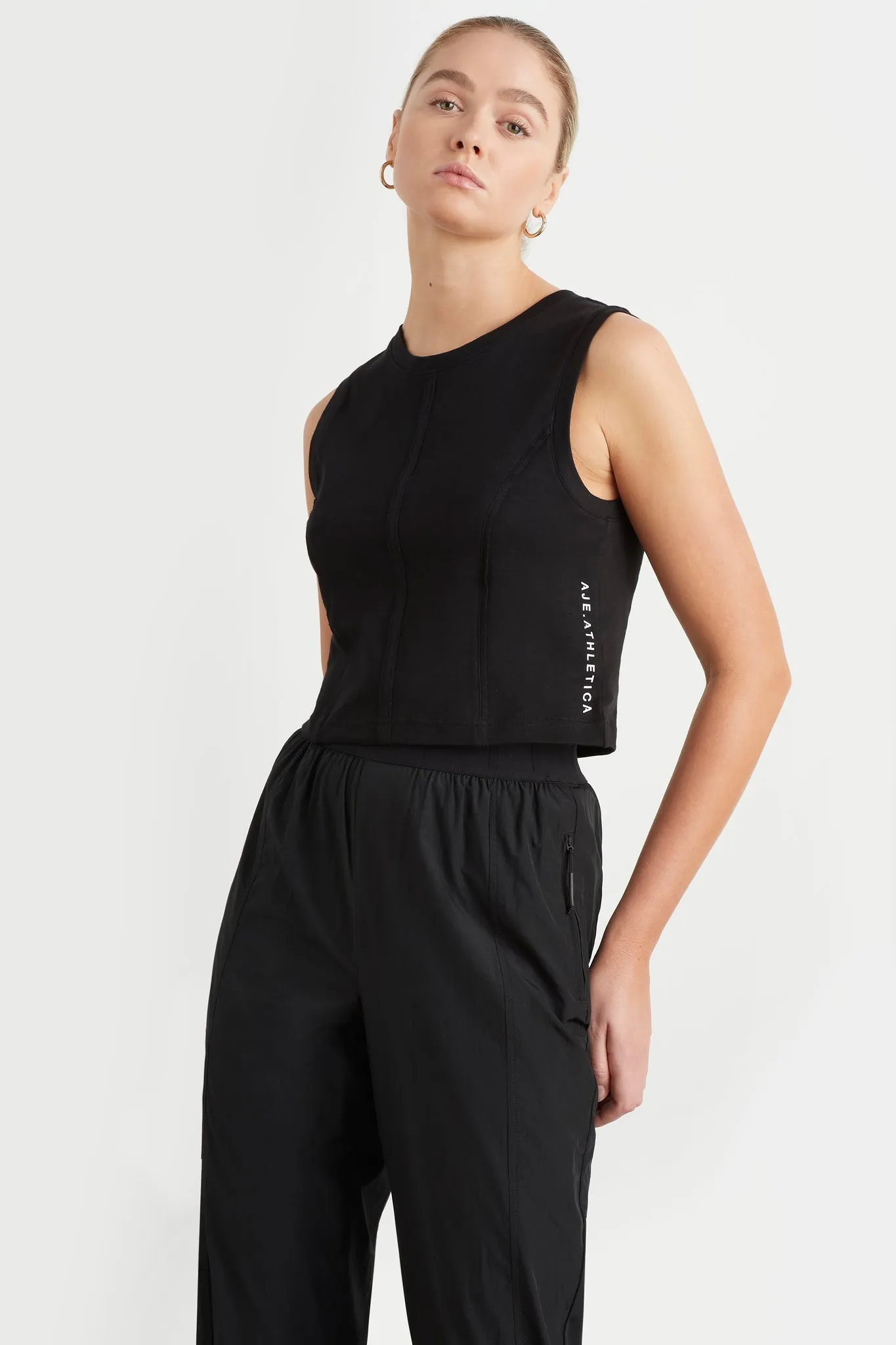 Raw Edge Seams Tank 138 -          