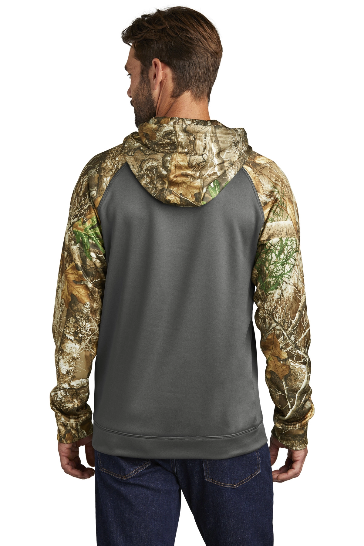 Russell Outdoor RU451 s Realtree Performance Colorblock Pullover Hoodie SKU: RU451