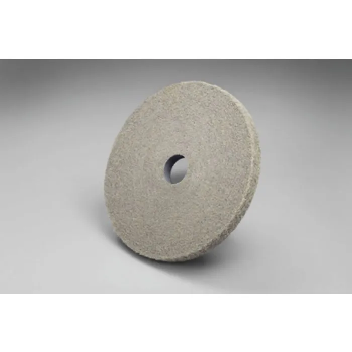Scotch-Brite™ EX2 Deburring Wheel, 6 in x 1/2 in x 1 in 9S FIN, 4 per case