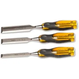 Stanley FatMax Thru Tang Bevel Edge Chisel Sets