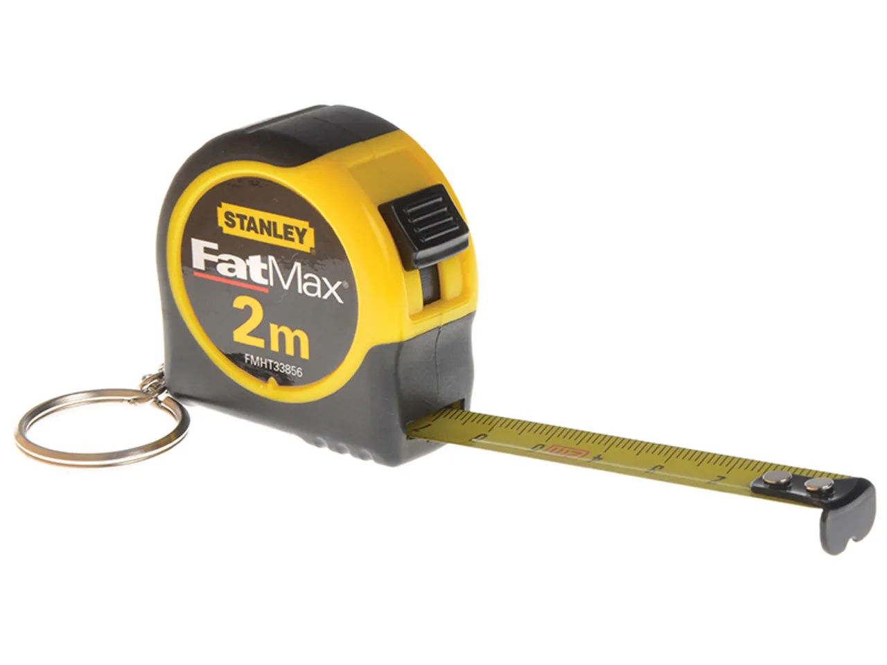 Stanley STA133856 Key Ring Tape 2m (Width 13mm)