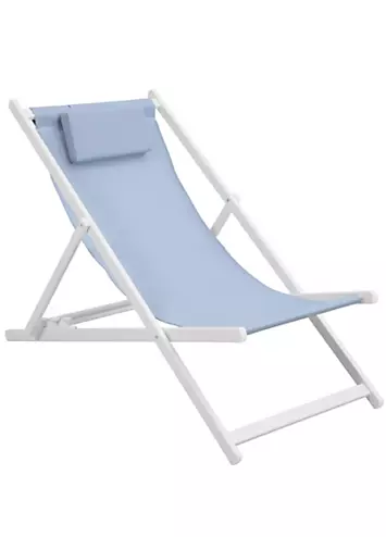 Suntime Alum Square Tube Frame Deckchair | Kaleidoscope