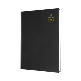 Thombequ 2022 Collins Day To Page Diary A5 Black