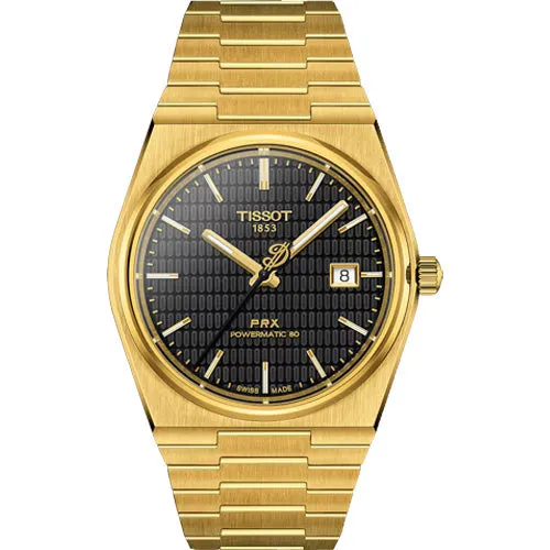 Tissot T-Classic PRX Black Dial Men 40mm T1374073305100