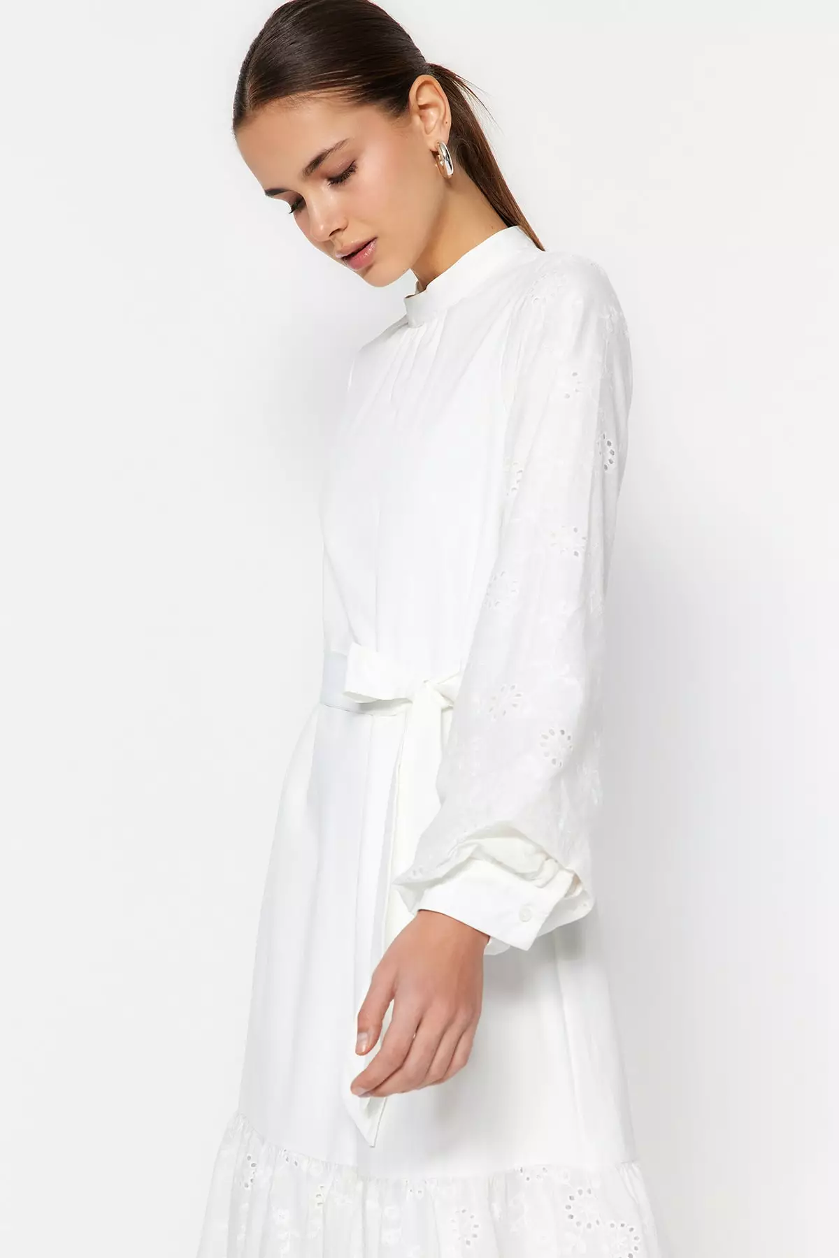 Trendyol Embroidery Detail, Lined Woven Dress