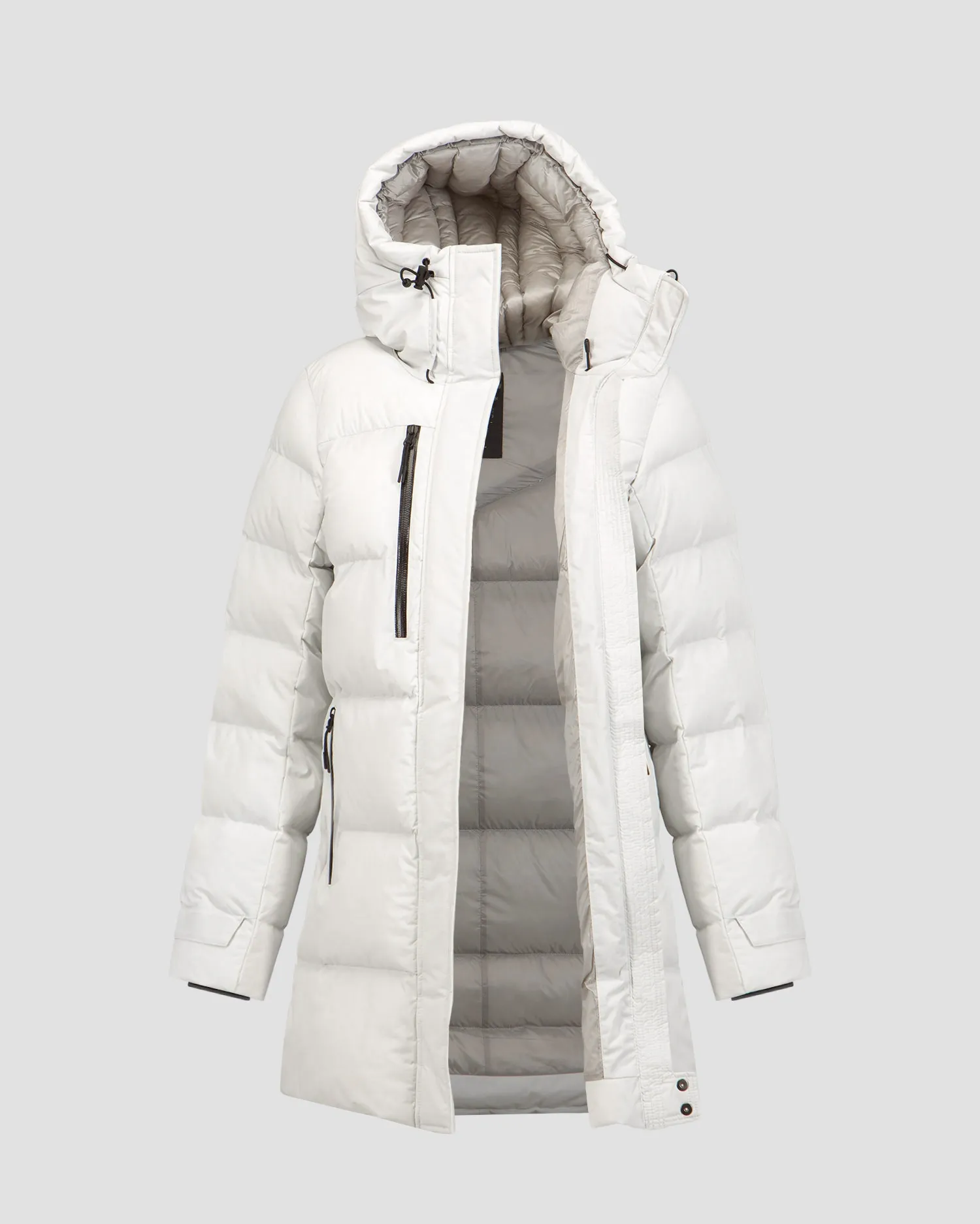 Women's white Helly Hansen W Adore Puffy Parka  53205-824
